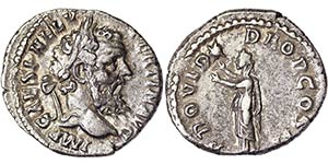 Empire Pertinax (193 AD) Denarius Rome ... 