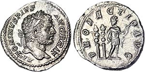 Empire Caracalla (198-217 AD) Denarius ... 