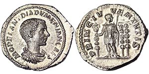 Empire Diadumenian (217-218 AD) Denarius ... 