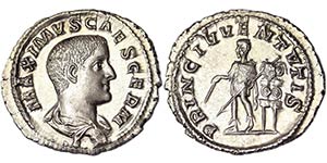 Empire Maximus (235-238 AD) Denarius Rome ... 