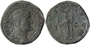 Empire Maximus (235-238 AD) Sestertius Rome ... 