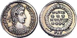 Empire Constantius II (337-361 AD) Siliqua ... 
