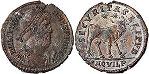 Empire Julianus II Apostata (360-363 AD) Æ ... 