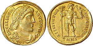 Empire Valentinian I (364-375 AD) Solidus ... 