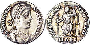 Empire Magnus Maximus (383-388 AD) Siliqua ... 