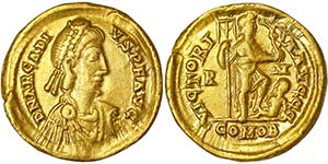Empire Arcadius (383-408 AD) Solidus n.d ... 