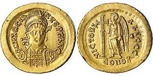 Empire Marcianus (450-457 AD) Solidus RIC ... 