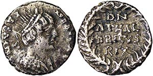Pseudeo imperial coinage Atalaric (526-534) ... 