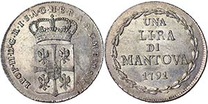 Italian States Mantua Leopold II (1790-1792) ... 
