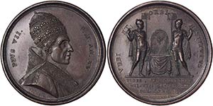 Italian States Rome (Papal State) Pius VII ... 