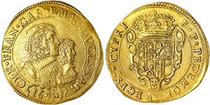 Italy Savoy (1024-1675) Charles Emanuel II ... 