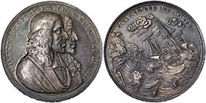 Netherlands William III (1651-1689) Medal ... 
