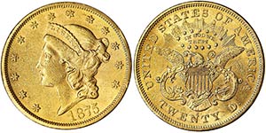 United States 20 Dollars (Liberty head) 1875 ... 