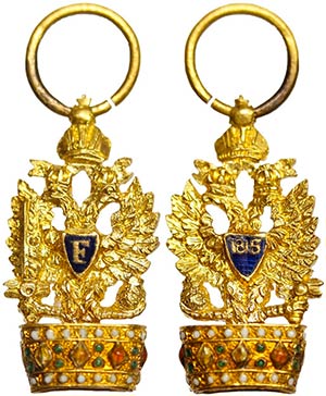 Austria Order of the iron crown Miniature, ... 