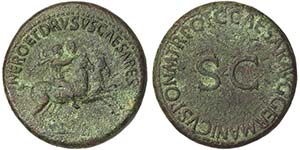 Empire Caligula (37-41 AD) Dupondius 40-41 ... 