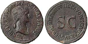 Empire Claudius (41-54 AD) Sestertius In the ... 