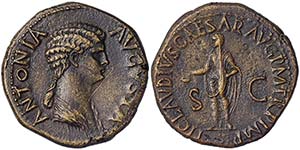 Empire Claudius (41-54 AD) Dupondius Rome ... 