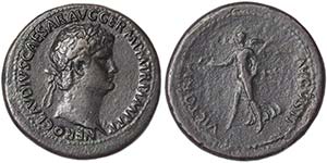 Empire Nero (54-68 AD) Dupondius Rome RIC ... 