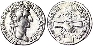 Empire Nerva (96-98 AD) Denarius Rome RIC 3. ... 