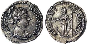 Empire Faustina Junior (147-175 AD) Denarius ... 
