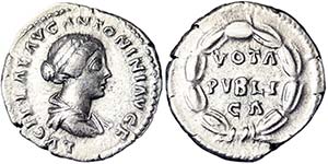 Empire Lucilla (163-181 AD) Denarius Rome ... 