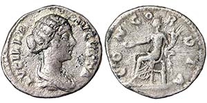 Empire Lucilla (163-181 AD) Denarius Rome ... 