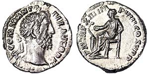 Empire Commodus (180-192 AD) Denarius Rome ... 