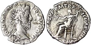 Empire Commodus (180-192 AD) Denarius Rome   ... 