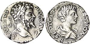 Empire Septimius Severus with Geta (193-211 ... 