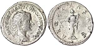 Empire Gordianus III Pius (238-244 AD) ... 