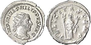 Empire Philip I (244-249 AD) Antoninianus ... 
