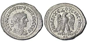 Empire Philip I (244-249 AD) Tetradrachm ... 