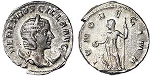 Empire Herennia Etruscilla (249-251 AD) ... 