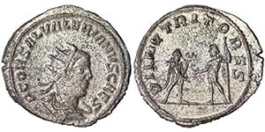 Empire Saloninus, as Caesar, ... 