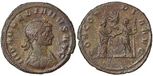Empire Aurelianus (270-276 AD) Sestertius ... 