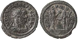 Empire Tácito (275-276 AD) Antoninianus ... 