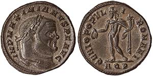 Empire Maximianus Herculius  (286-305 AD) ... 