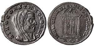 Empire Constantius I Chlorus (293-305 AD) ... 
