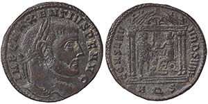 Empire Maxentius (307-312 AD) Follis ... 