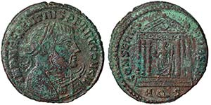 Empire Maxentius (307-312 AD) Follis ... 