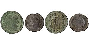 Empire  Lot 2 pcs.: Maximianus (286-305 AD) ... 