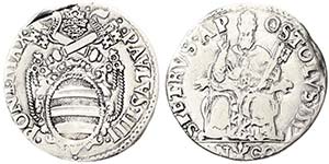Italian States Ancona Paul IV (1555-1559) ... 