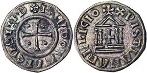 Italian States Milan Lodovico II (855-875) ... 