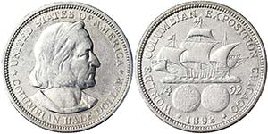 United States  1/2 Dollar (Worlds Columbian ... 
