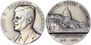United States  Medal with John F. Kennedy ... 