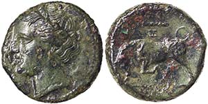 Sicily SyracuseHieron II (275-215 BC) Litra ... 