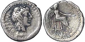RepublicM. Porcius Cato (89 BC) Quinarius ... 