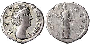 EmpireFaustina Senior (138-141 AD) Denarius ... 
