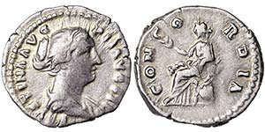 EmpireFaustina Junior (147-175 AD) Denarius ... 