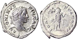 EmpireCaracalla (198-217 AD) Denarius Rome ... 